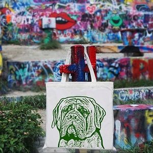 Mastiff Dog Tote Bag